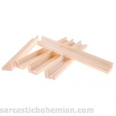 MonkeyJack 5 Pcs Wooden Letter Tile Trays Racks Holders for Wall Decor Arts & Crafts B0789T1DKS